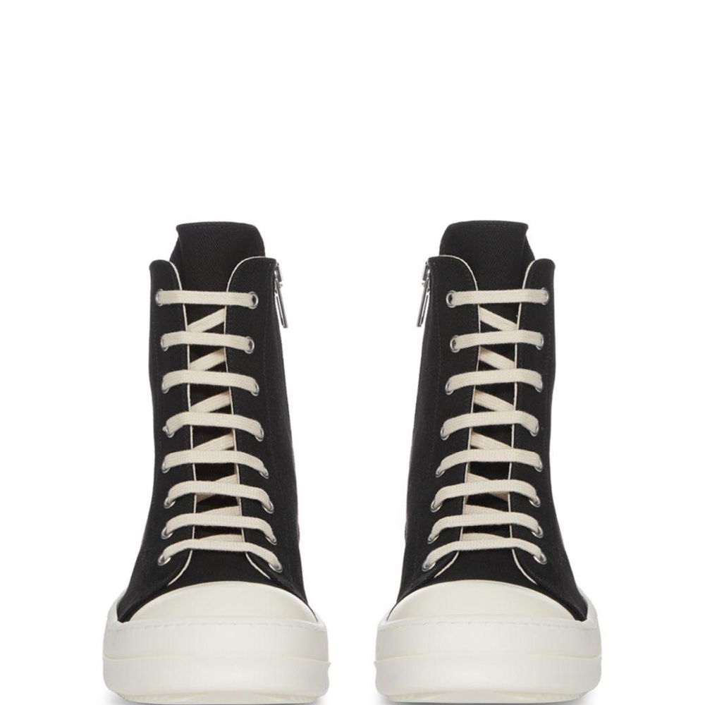Rick owens DRKSHDQ High Top Black Denim